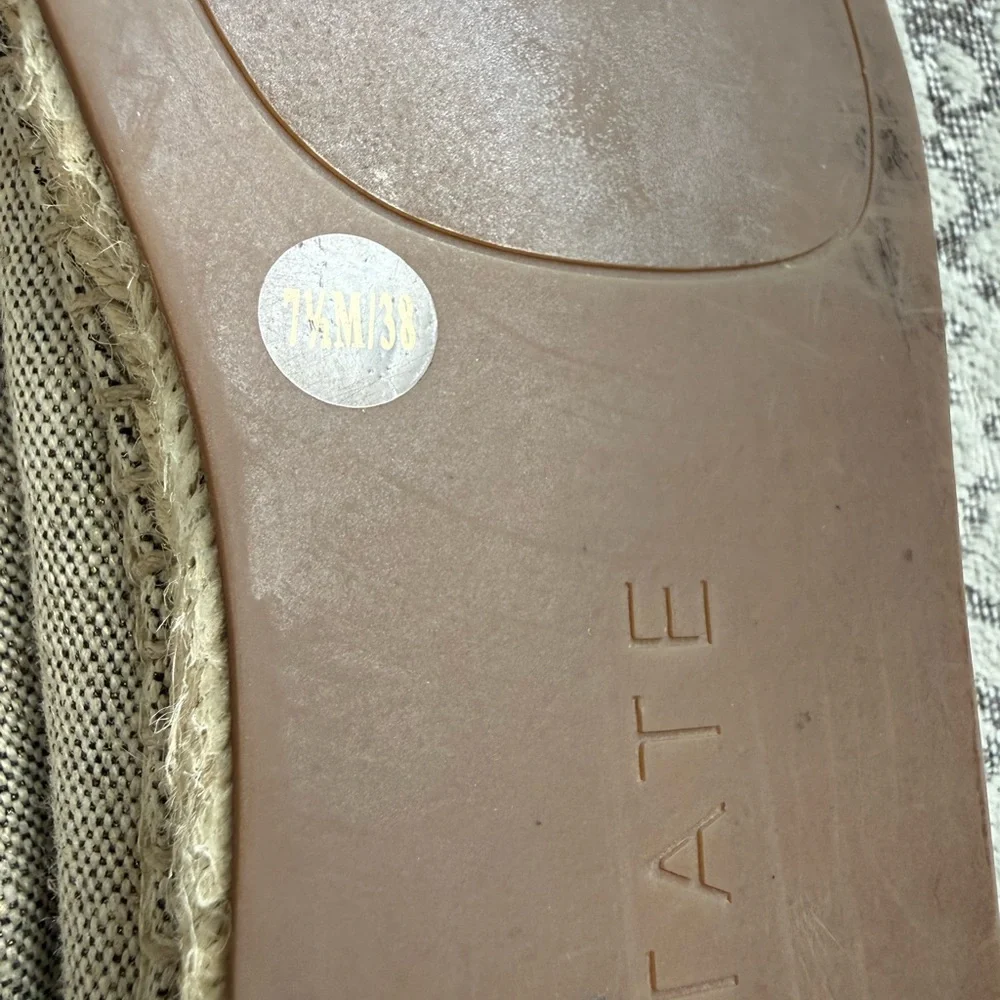 1.STATE Weave Canvas Espadrille - 7.5
